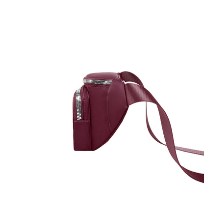 PL7716 2025 Oxford Cloth Waist Bag Zipper Chest Bag Sport Travel Girl Belly Pocket Hip Bum Bag Fashion Phone Fanny Pack for Women