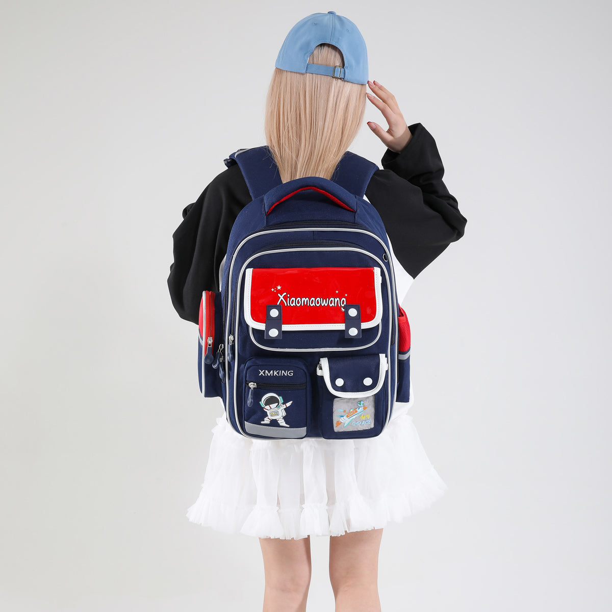 YW03 Sanrio Pacha Dog New Fashion Burden Reduction Ridge Protection Student School Bag Cartoon Kulomi Air Cushion Strap Backpack